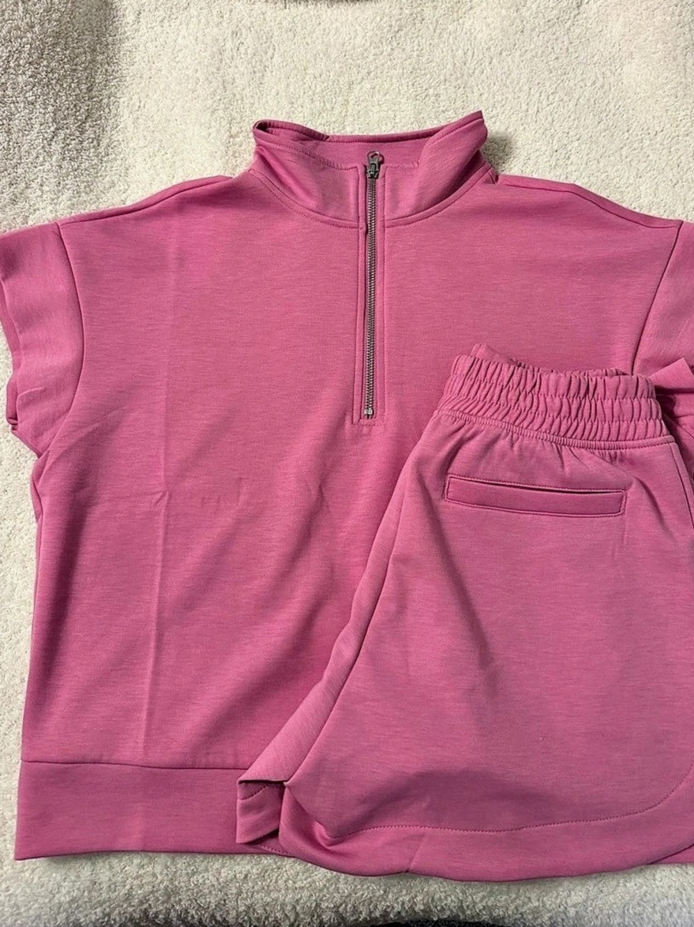 Zenana Pink Matching Set